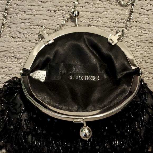 Beaded Satin Evening Bag - Picture 5 of 12